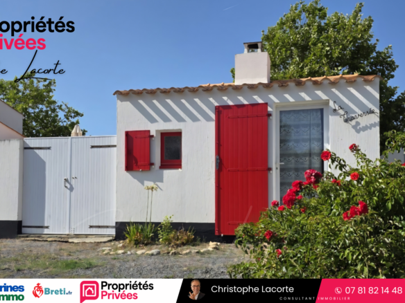 Ferme marine de type T3 sol à vendre à Brétignolles sur mer